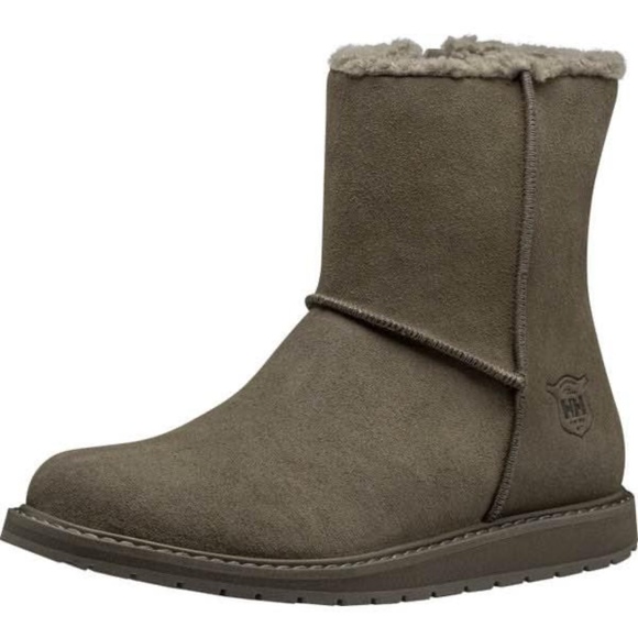 BRAND NEW women helly hansen HH hh annabelle leather waterproof winter boots - Picture 1 of 10